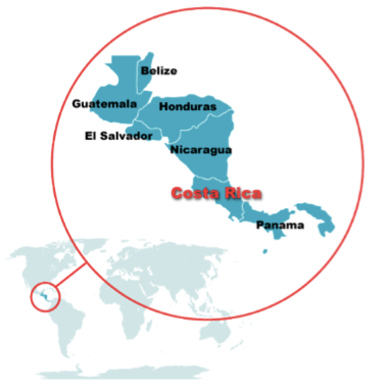 Коста-Рика на карте мира. Остров Коста Рика на карте. Расположение Коста Рики. Остров Коста Рика на карте мира.